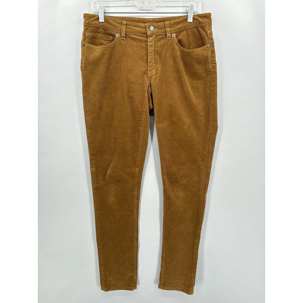 Patagonia Pants Womens 30 Brown Organic Cotton Corduroy Skinny Stretch Casual 10